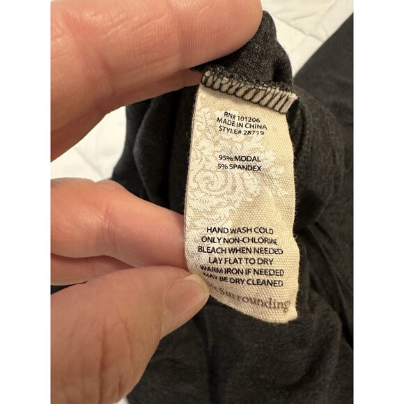 Soft Surroundings Women's Toujours Jumpsuit Wide Leg Dolman Sleeve Size M - Picture 8 of 9